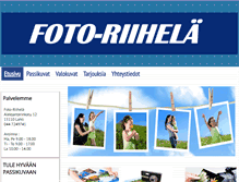 Tablet Screenshot of foto-riihela.com